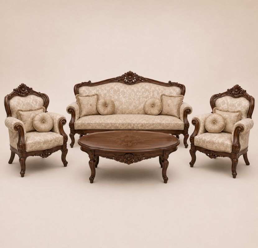 Teak Wood Sofa