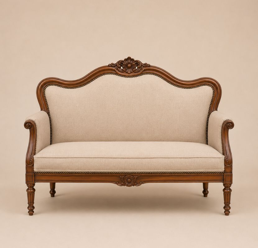 Teak Wood Sofa