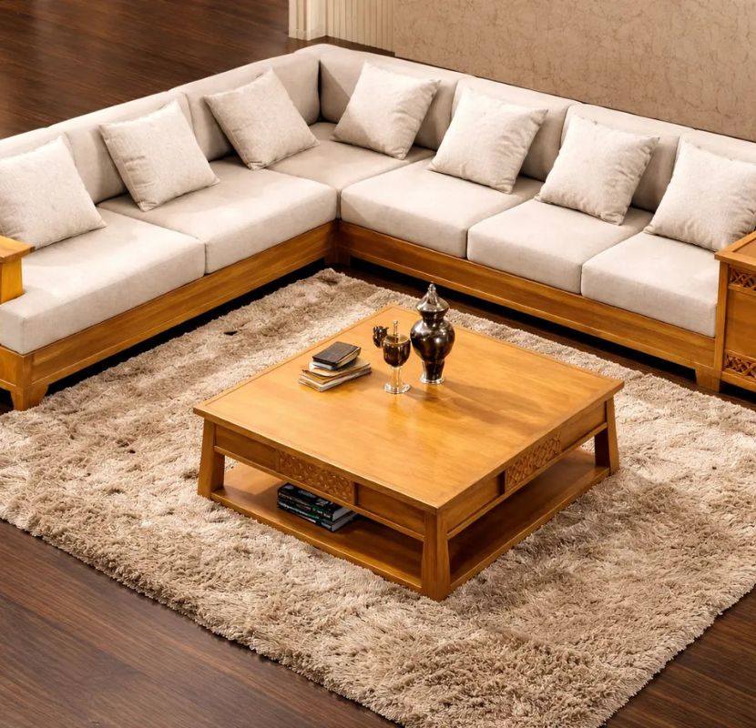 Teak Wood Sofa